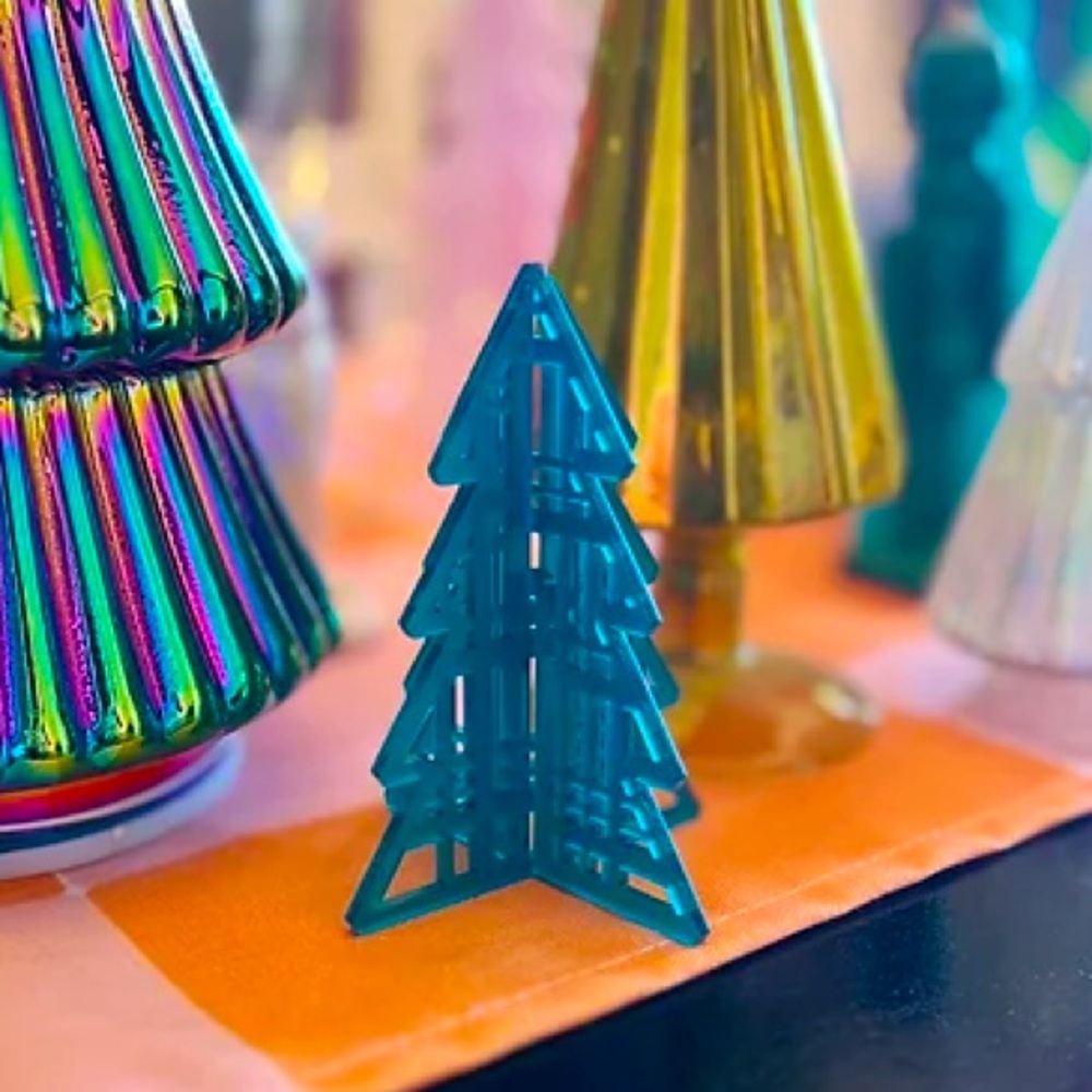 NIB: Cypress Acrylic Tree